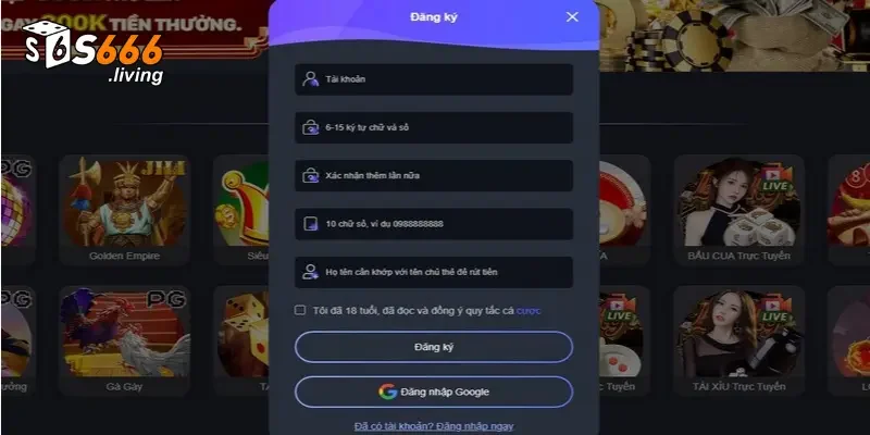 Các lưu ý trong quy trình tạo tài khoản trực tuyến